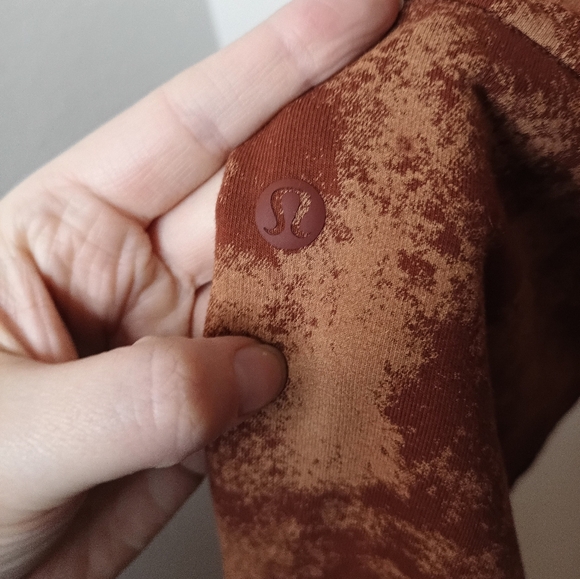 Men's Lululemon City Sweat Terracotta Astral Patterned Joggers Pockets - Picture 9 of 10